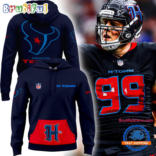 Houston Texans 2024 NFL H Town New Hoodie