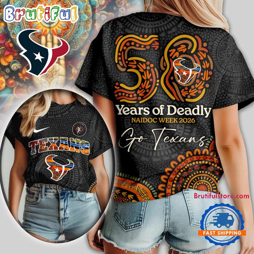 Houston Texans NFL Naidoc Week 2026 Unisex T Shirt