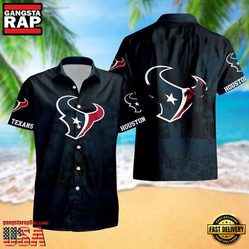 NFL Houston Texans New Design Aloha Hawaii Shir