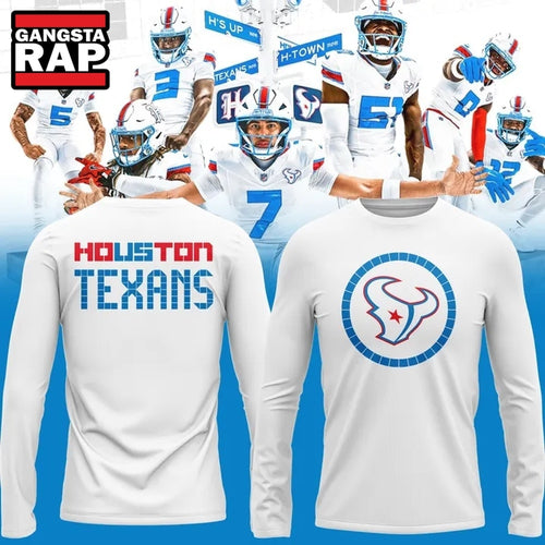 Houston Texans Rivalries By the H For the H 2026 Limited Edition Long Sleeve Shirt