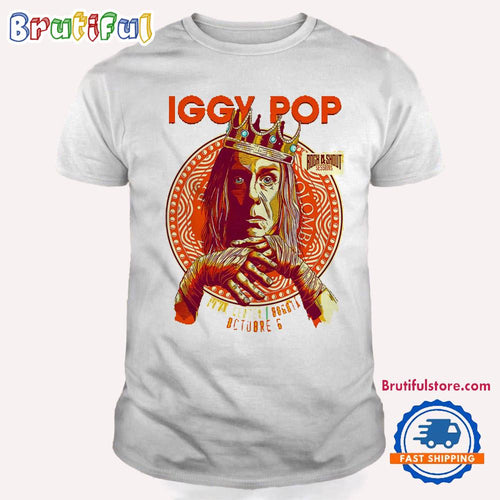 Iggy Pop Oct 6 2024 Royal Center Bogota T Shirt