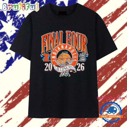 Illinois Basketball Final Four Indy Vintage T Shirt