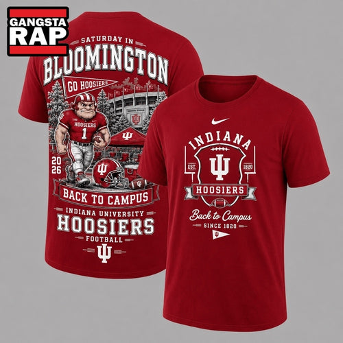 Indiana Hoosiers 2026 NCAA Back To Campus 3D Shirt