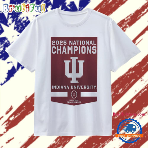 Indiana Hoosiers CFP ’25 National Champions logo T Shirt