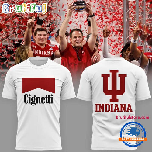 Indiana Hoosiers Cignetti Marlboro 2026 T Shirt