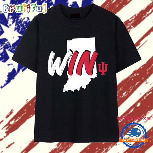 Indiana Hoosiers Win 2025 CFP National Champions State T Shirt