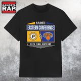 Indiana Pacers Vs New York Knicks 2025 Eastern Conference Finals Nba Playoffs Matchup T Shirt