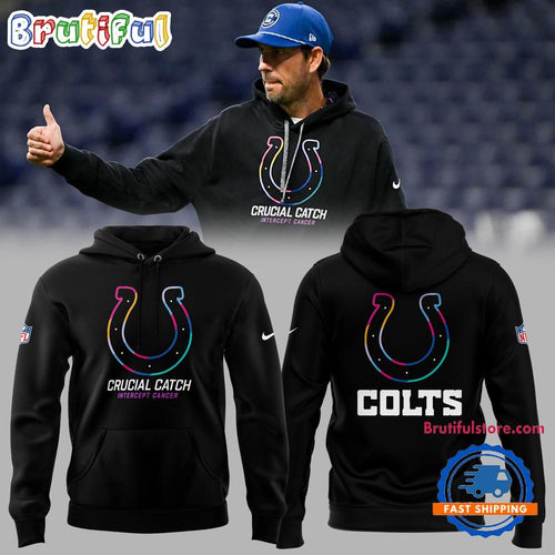 Indianapolis Colts Special Edition 2024 NFL Crucial Catch Hoodie Shirt
