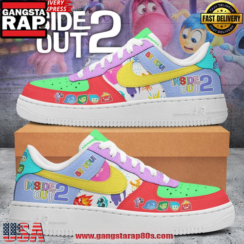 Inside Out 2 Be You Air Force 1 Sneakers Shoes