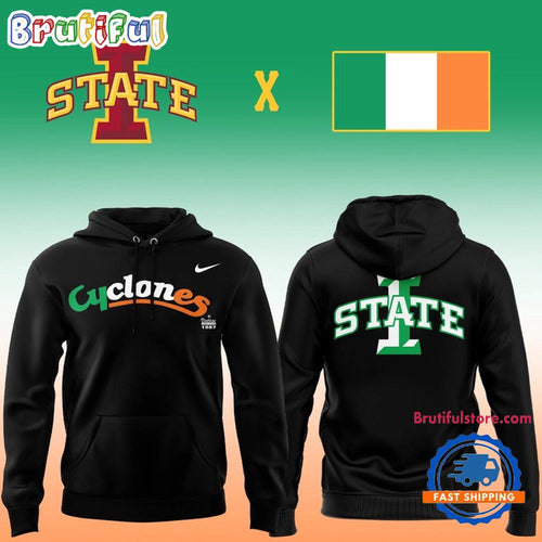 Iowa State Cyclones Football Ireland Hoodie Shirt