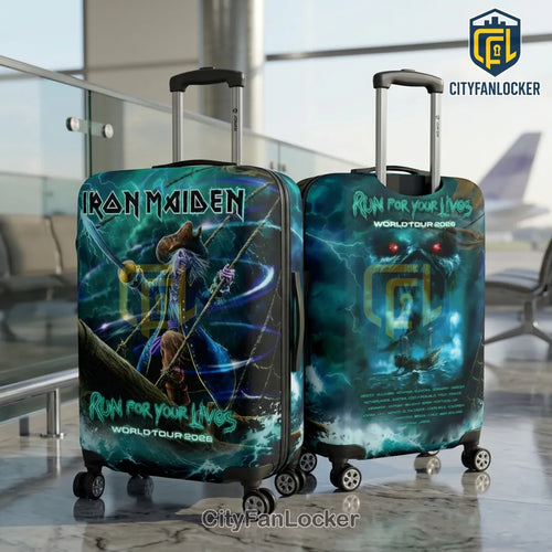 Iron Maiden Eddie Pirate 2026 World Tour Luggage Cover