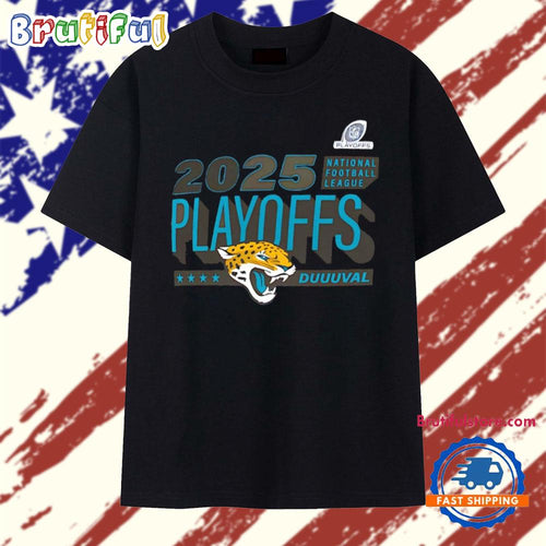 Jacksonville Jaguars 2025 NFL Playoffs Ready T Shirt