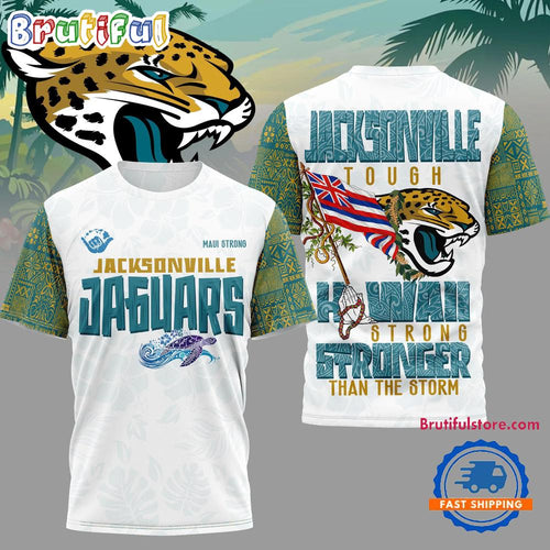 Jacksonville Jaguars 2026 NFL Hawaii Strong Limited Edition 3D Shirt