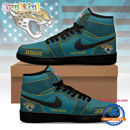Jacksonville Jaguars 2026 NFL Pride Jordan 1 Hightop Shoes