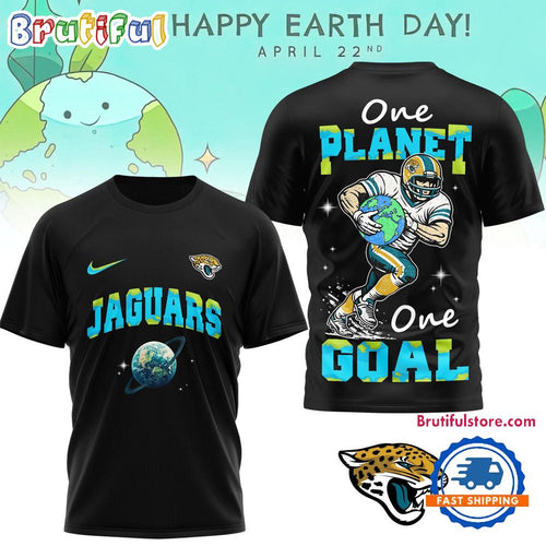 Jacksonville Jaguars 2026 NFL x Earth Day Limited Edition 3D T Shirt