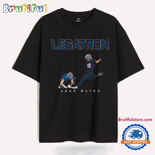 Jake Bates Legatron Detroit Lions Football Player T Shirt