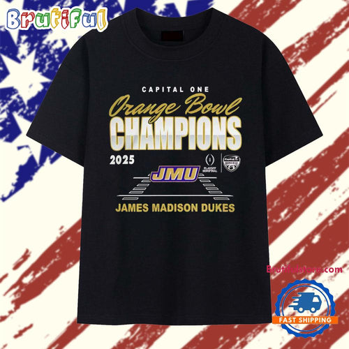 James Madison Dukes 2026 Orange Bowl Champions classic T Shirt