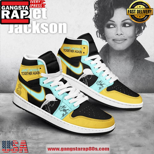 Janet Jackson Together Again New Design Air Force 1 Sneakers Shoes