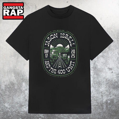 Jason Isbell And The 400 Unit Outlaw Field At The Idaho Botanical Garden Boise, ID May 17 2025 Tour Shirt