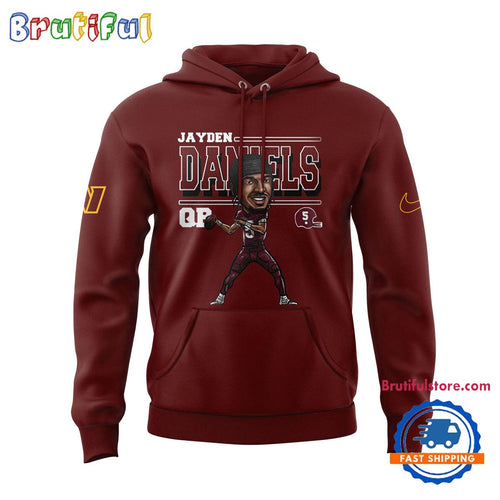 Jayden Daniels Washington Commanders Pops Hoodie Shirt