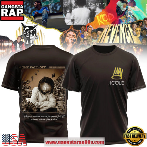 Jcole Tour 2026 Limited Edition 3D Shirt