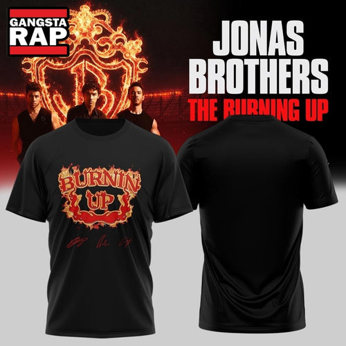 Jonas Brothers The Burning Up Tour 2026 T Shirt