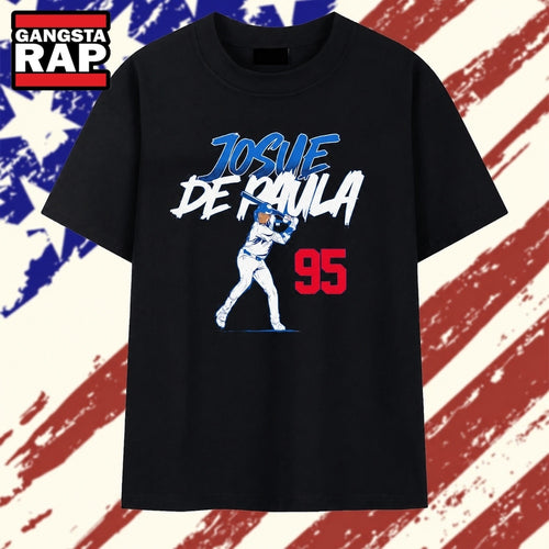 Josue De Paula 95 Slugger Swing Los Angeles Dodgers baseball Player MLB T Shirt