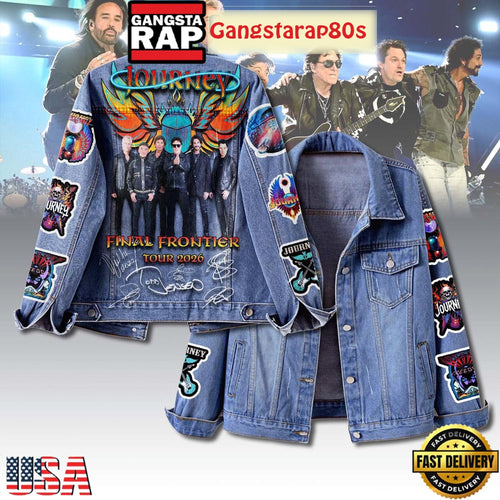 Journey Final Frontier Tour 2026 Denim Jacket