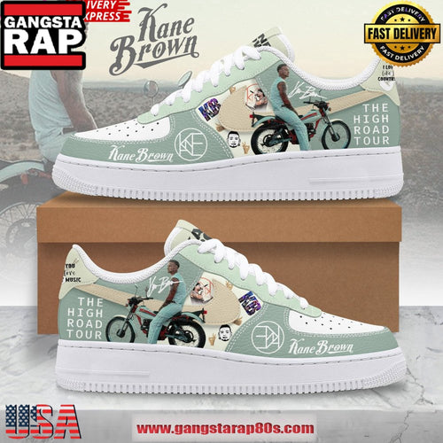 Kane Brown The High Road Tour Limited Edition Air Force 1 Running Sneakers Shoes