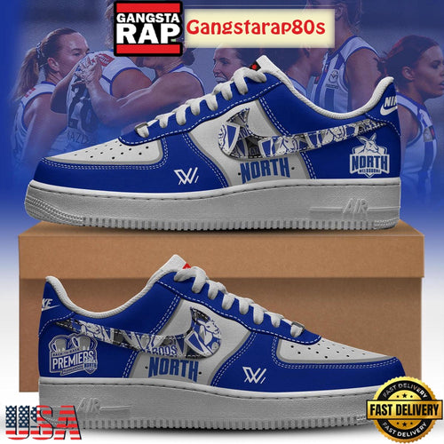 Kangaroos 2025 AFLW Premiers Air Force 1 Sneakers Shoes