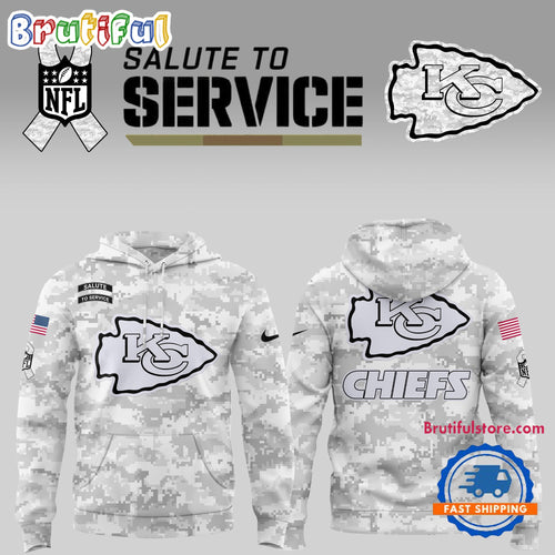 Kansas City Chiefs 2024 Salute to Service Hoodie