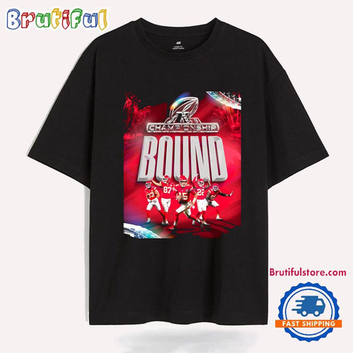 Kansas City Chiefs Afc Championship Bound One Step Closer T Shirt