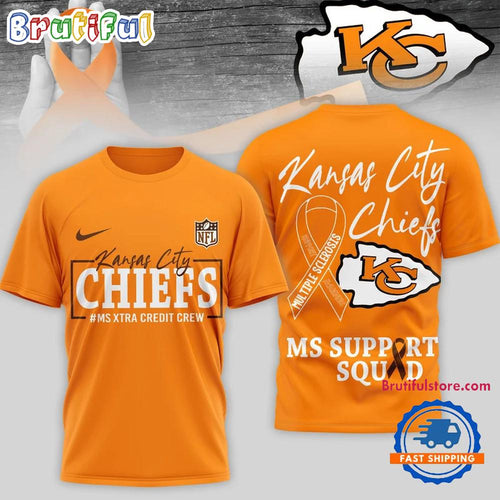 Kansas City Chiefs NFL Multiple Scleross Support 3D T Shirt