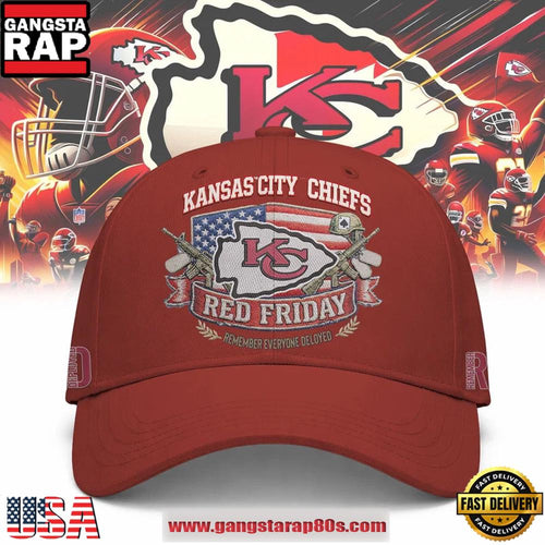 Kansas City Chiefs NFL RED Friday Classic Cap Hats
