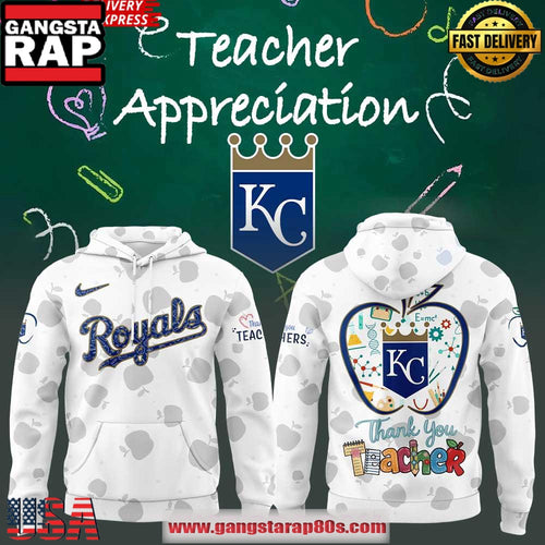 Kansas City Royals Teacher Appreciation Night 2025 Unisex Hoodie