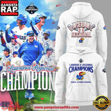 Kansas Jayhawks Baseball Lawrence Regional Champions 2026 Championship Celebration White Hoodie