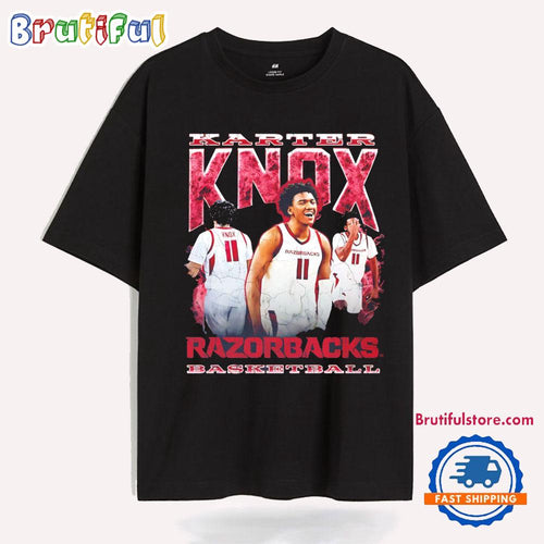 Karter Knox Arkansas Razorbacks Graphic T Shirt