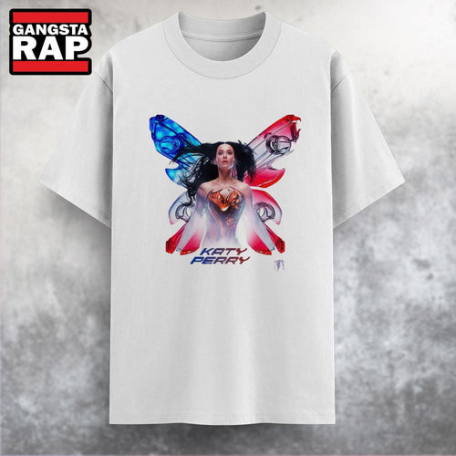 Katy Perry The Lifetimes Tour Butterfly 2025 T Shirt
