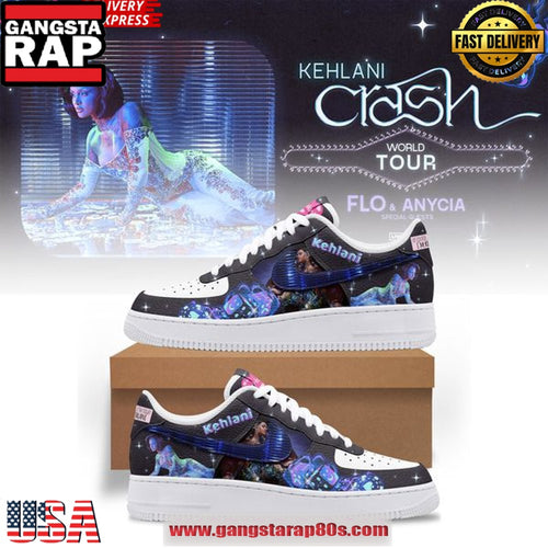 Kehlani Crash World Tour Limited Edition Air Force 1 Running Sneakers Shoes