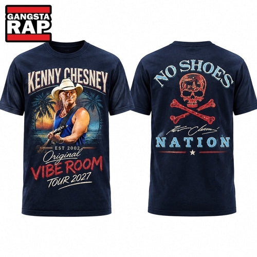 Kenny Chesney Original Vibe Room Tour 2027 Graphic T Shirt