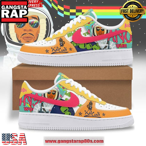 Kid Cudi Insano World Tour Nike Air Force 1 Sneakers Shoes