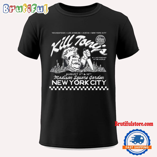 Kill Tony Pizza Box August Madison Square Garden Nyc T Shirt