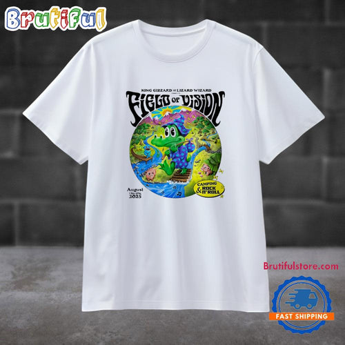 King Gizzard And The Lizard Wizard Field Of Vision Meadow Creek Buena Vista CO Aug 15-17 2025 T Shirt