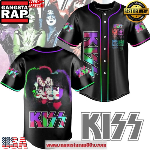KISS Band Limited Edition Baseball Jersey Shirt