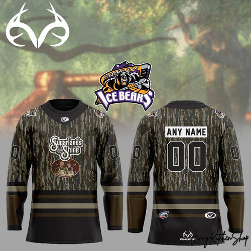 Knoxville Ice Bears Realtree Replica Custom Hockey Jersey