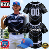 Knoxville Smokies x Marvel Black Panther Limited Premium Edition Custom Baseball Jersey