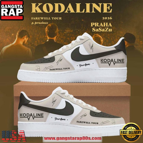 Kodaline Farewell Tour 2026 Custom Name Air Force 1 Fashions Shoes