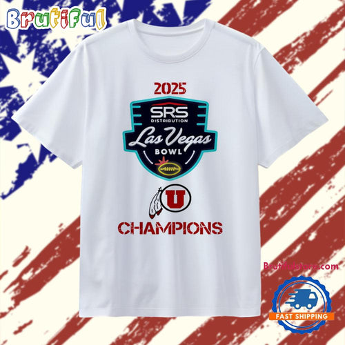 Las Vegas Bowl Champions 2025 Utah football T Shirt