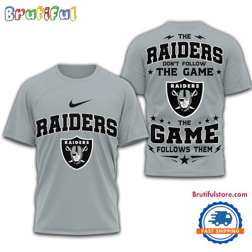 Las Vegas Raiders 2026 NFL Rule The Field Limited 3D T Shirt
