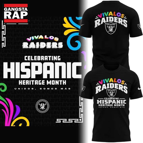 Las Vegas Raiders Hispanic Heritage Month 2026 T Shirt